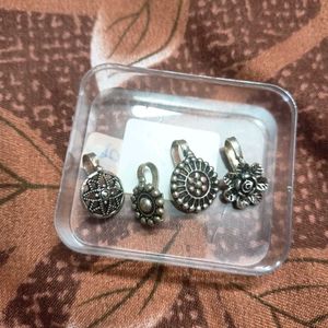 Silver Nose Pins