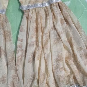 Beige Colour Shrara Set