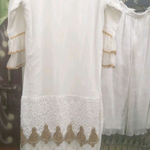 Festival White Designer Dress