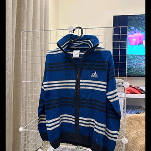 Adidas Mens Sweter With Zipper