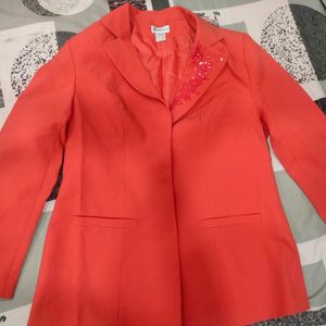 Women's Red Blazer