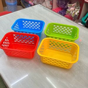 Set Of 4 Mini Baskets