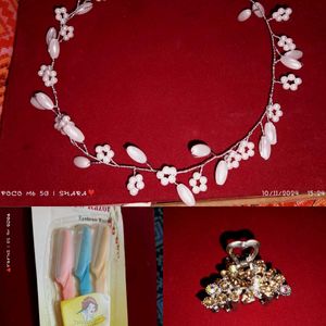 Combo Hair Accessories & Remove FaceHair