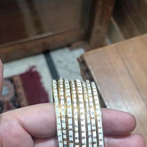 Golden Bangles Set Of 12