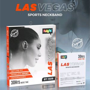 LAS VAGAS Neckband Earphone|Dual Pairing|80H