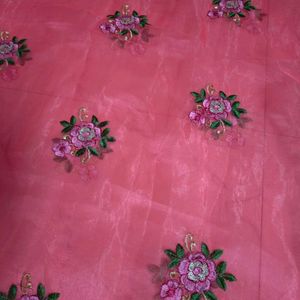 New Organza Material 1.84 Metres