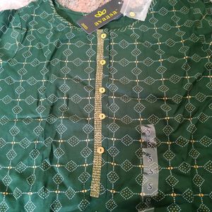 Kurta  New Dark Green