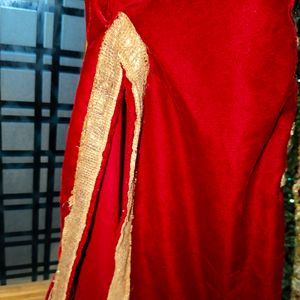 Red Wedding Kurti For Women