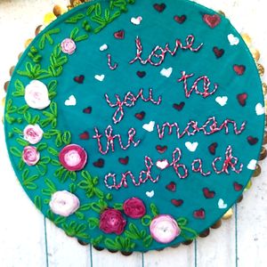 Handmade Embroidered Wall Decor