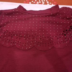 Beautiful Maroon Top