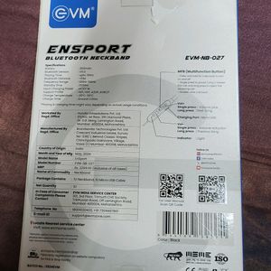 Evm Wireless Neckband