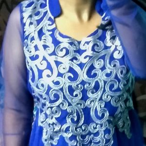 Beautiful New Royal Blue Gown ,