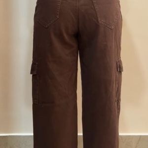 Brown Cargo Jeans