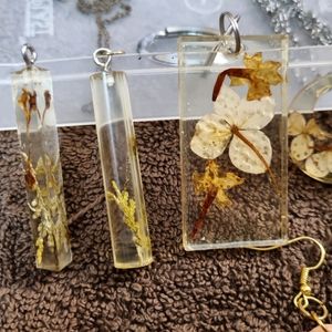 Real Flower Resin Jewellery