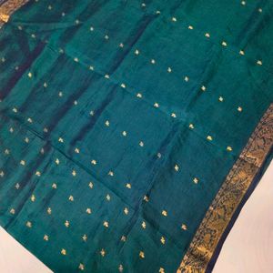 Cotton Silk Pure Gadwal Saree