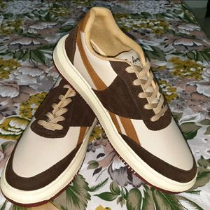 The Aurous Leo Laceup Sneakers - Brown Edition