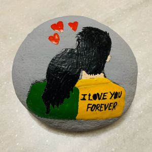 Love Forever On Stone