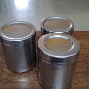 Set Of 3 Small Containers