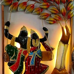 BEAUTIFUL RADHA KRISHNA WALL DECOR