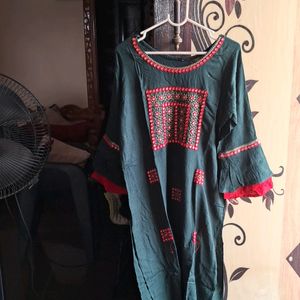 Embroidery  Kurta Set