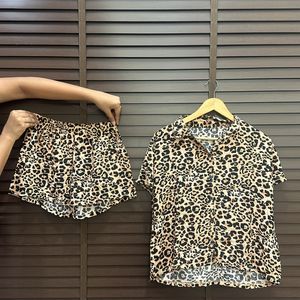 Leopard Print Nightsuit Set