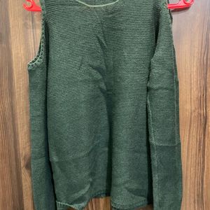 Dark Green Sweat top