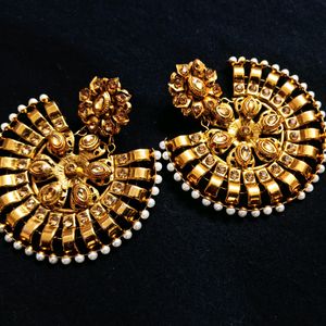 Golden Ear Rings