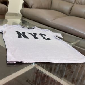 NYC Designed Half-sleeve Casual Tshirt