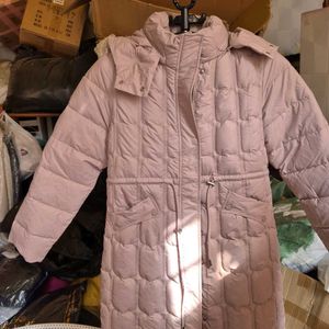 Beige Puffer Jacket