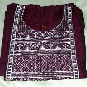 2 Long Kurta With 3/4 Sleeves.bust44.in.