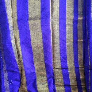 Soft Silk Purple Saree