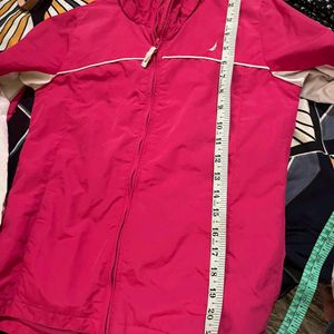 Nautica Pink Hooded jacket