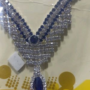 Stone Royal Blue Jewel Set