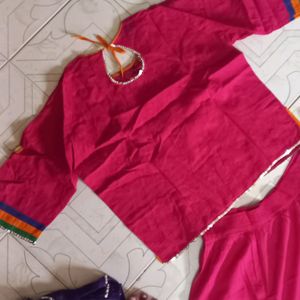 Pink Chaniya CHOLI