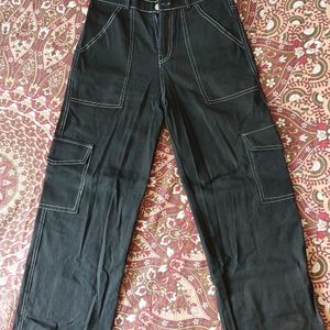 Men Denim Cargo Jeans (New)