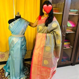 Fancy Silk Cotton Price Per Saree-665₹😻😇🥰👌