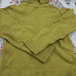 high neck sweater