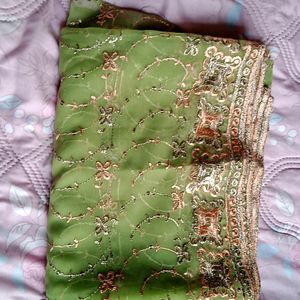 Un-Stitched Suit Salwar With Dupatta