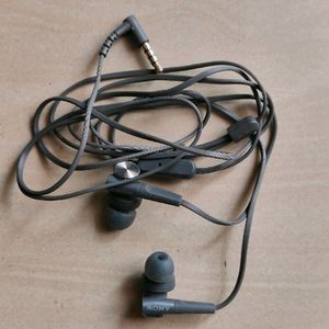 Sony Mdr-Xb55 Extra-Bass Wired In Earphones Grey