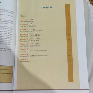 Contemporary World Politics, Class 12 NCERT Book