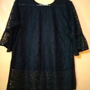 Beautiful Black Net Top (Women)