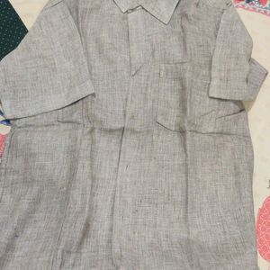 New Cotton And Linen Shirt