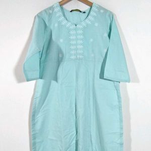 Aqua Blue Kurta (Women's)