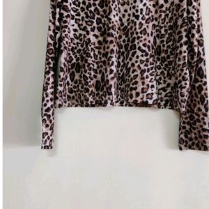 Tiger Print Top