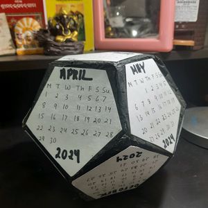 Handcrafted Dodecahedron Calender
