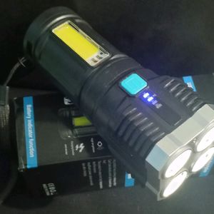 USB Rechargeable Flashlight LED