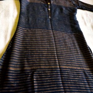 Navy Blue Kurti