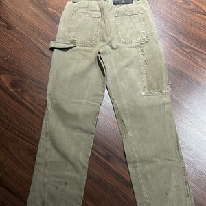 ZARA distressed And Stained Jeans