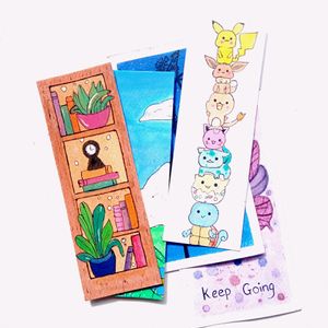 Boomark Painting Bookmarks