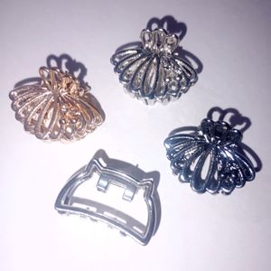 Small Trendy Metal Claw Clips